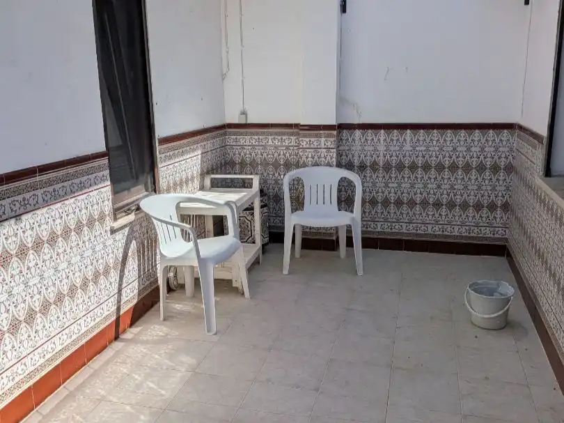 Terraza de Casa o chalet para compartir en Tembleque