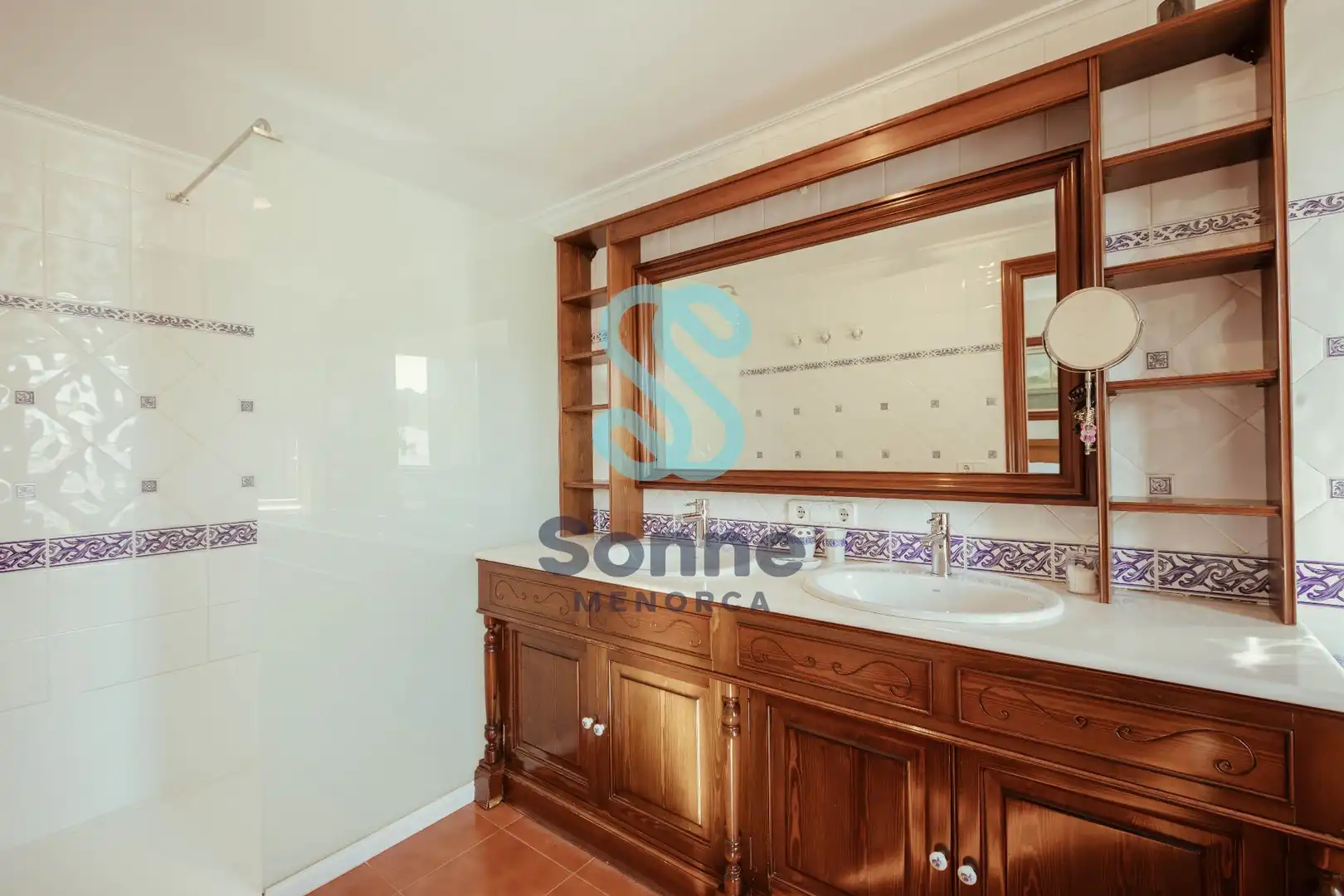 Baño de Casa adosada en venta en Ferreries con Aire acondicionado y Terraza