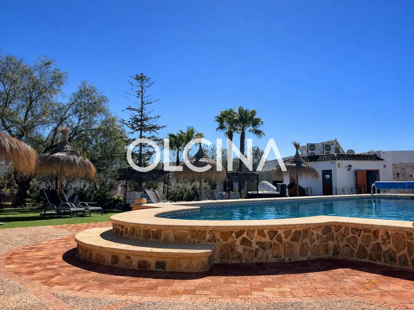 Swimming pool of Buildings for sale in Castalla