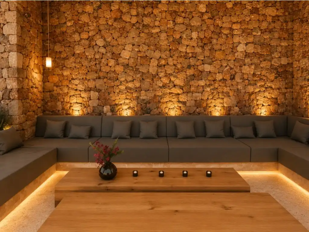 Sala de estar de Casa o chalet en venta en Santa Eulària des Riu