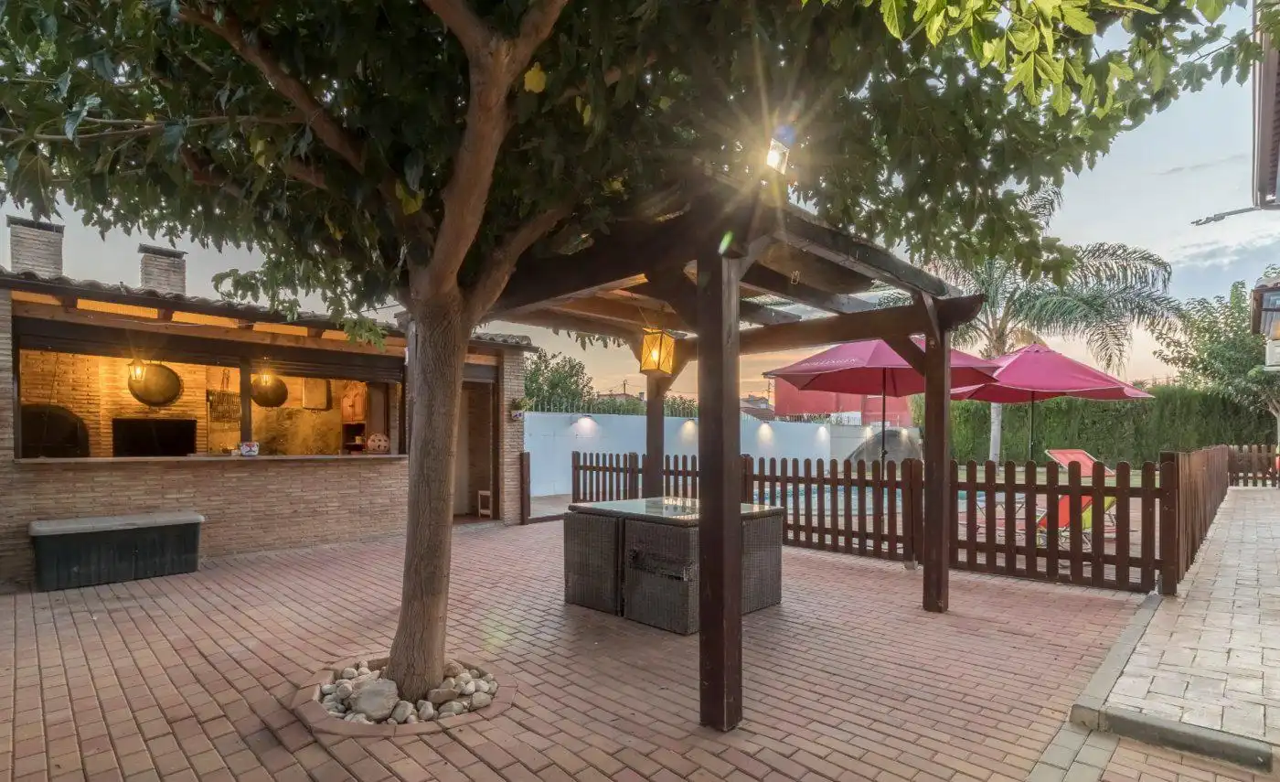 Terrassa de Casa o xalet en venda en Murcia amb Aire condicionat, Calefacció i Jardí privat