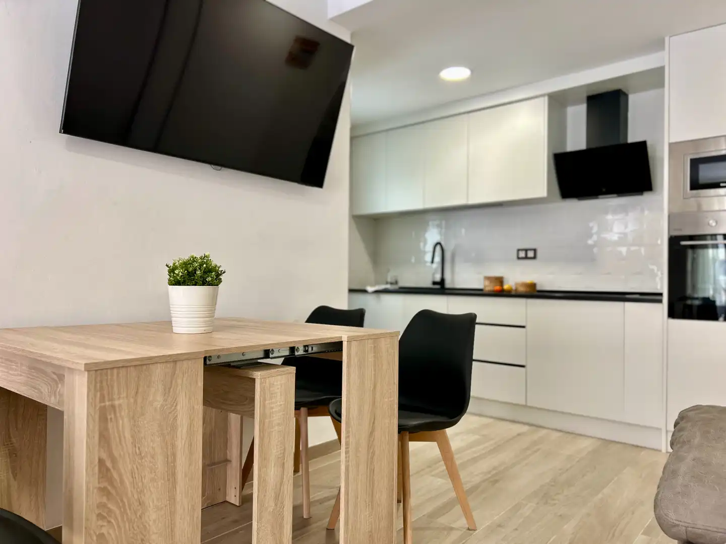 Cocina de Piso de alquiler en Torrenueva Costa con Aire acondicionado, Amueblado y Horno