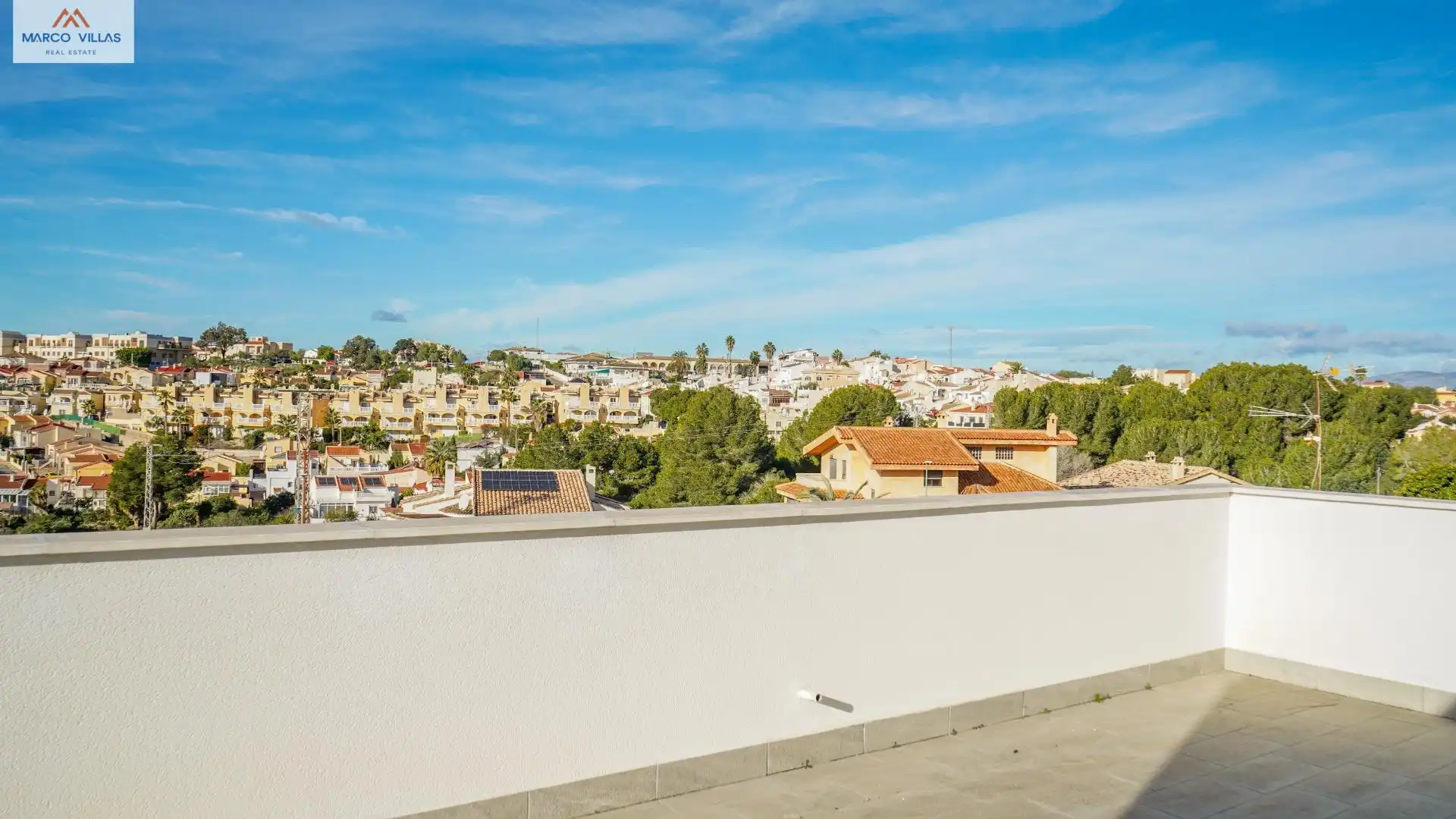 Terraza de Casa o chalet en venta en San Fulgencio con Aire acondicionado, Jardín privado y Piscina