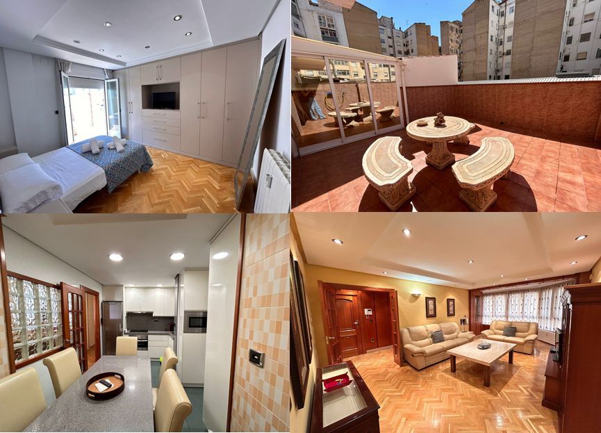 Exterior view of Flat for sale in  Albacete Capital  with Air Conditioner, Heating and Parquet flooring