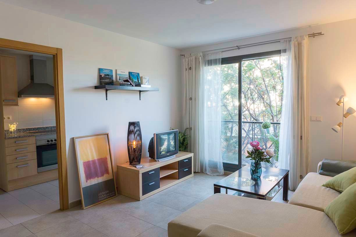 Sala d'estar de Apartament en venda en San Vicente del Raspeig / Sant Vicent del Raspeig amb Aire condicionat, Traster i Balcó