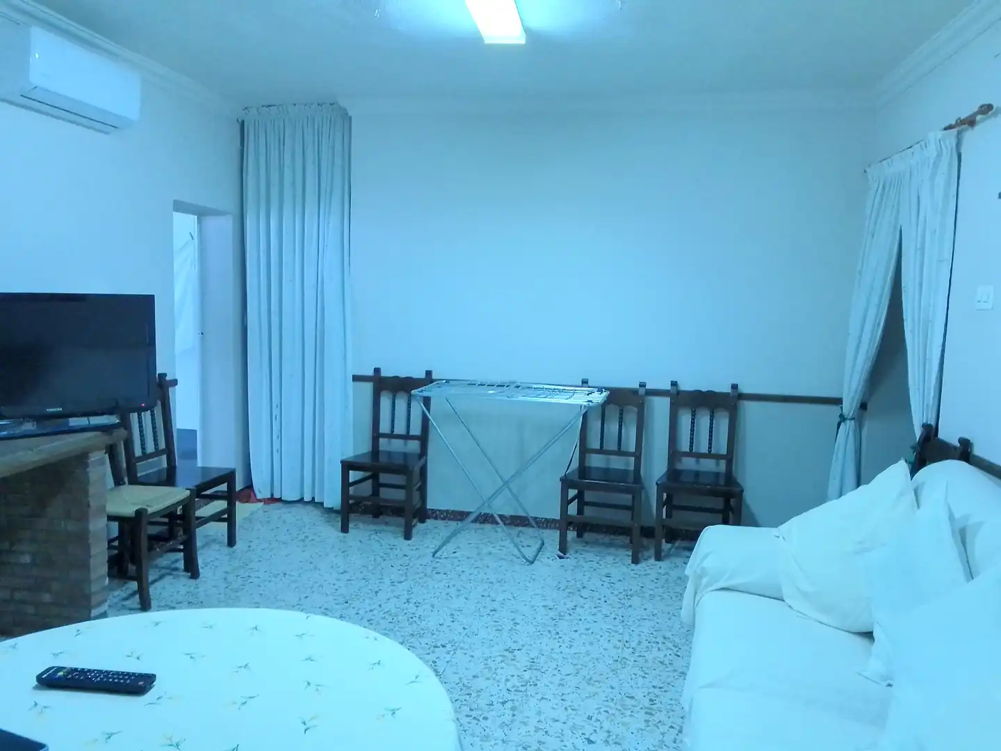 Living room of Houses for sale in Ubrique  with Terrace, Furnished and Oven