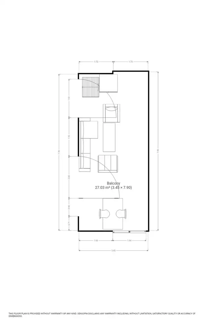 Dachboden zum Verkauf in Estepona mit Klimaanlage, Terrasse und Abstellraum