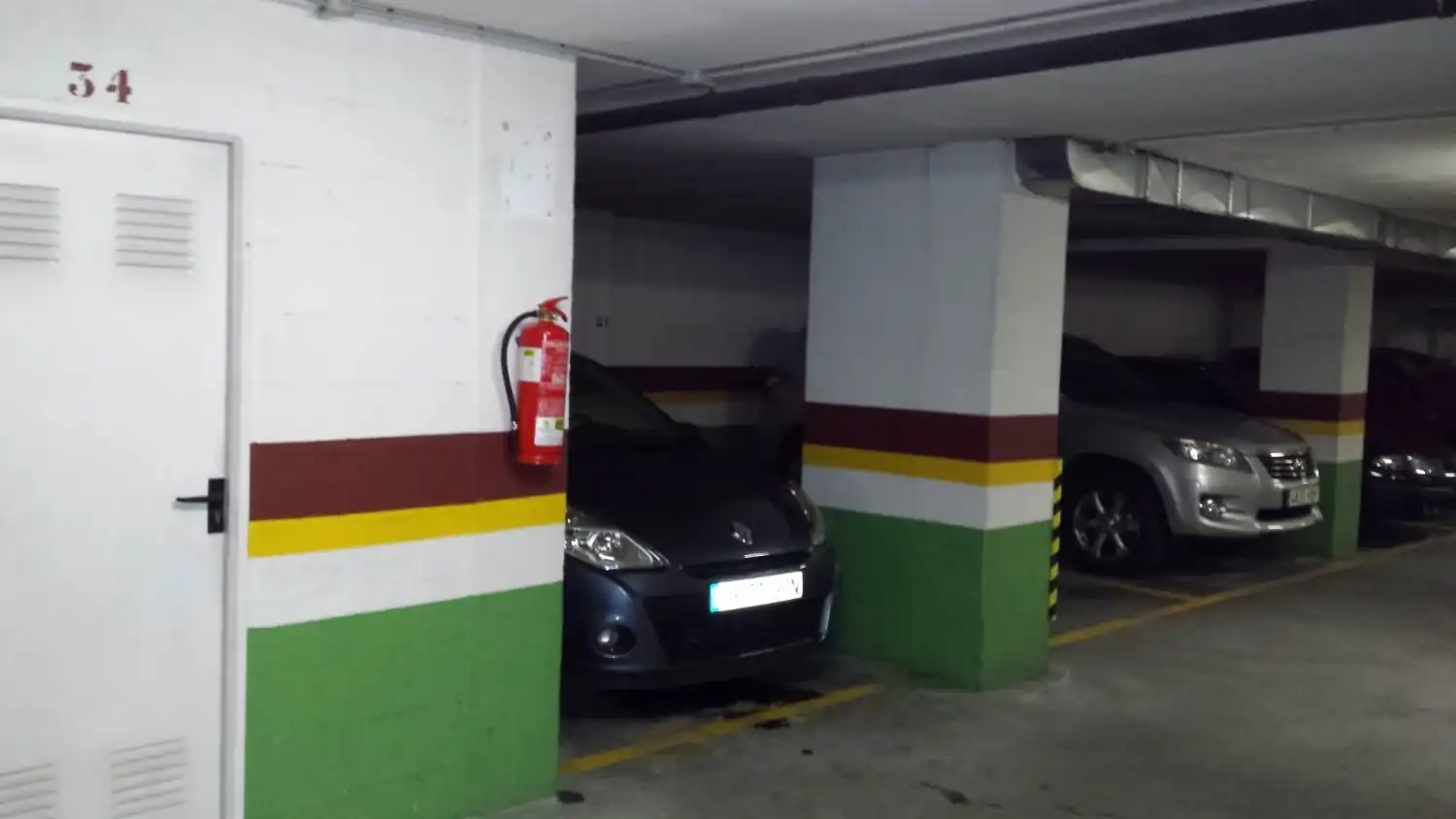 Parking of Flat for rent in Pontevedra Capital   with Heating, Furnished and Oven