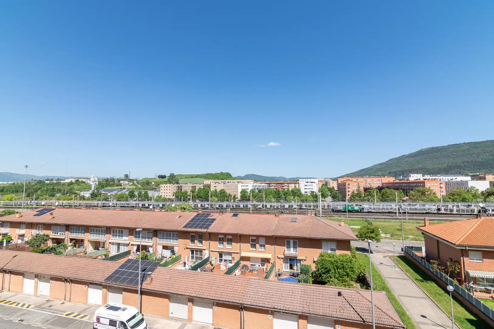 Vista exterior de Pis en venda en  Pamplona / Iruña amb Calefacció, Parquet i Traster
