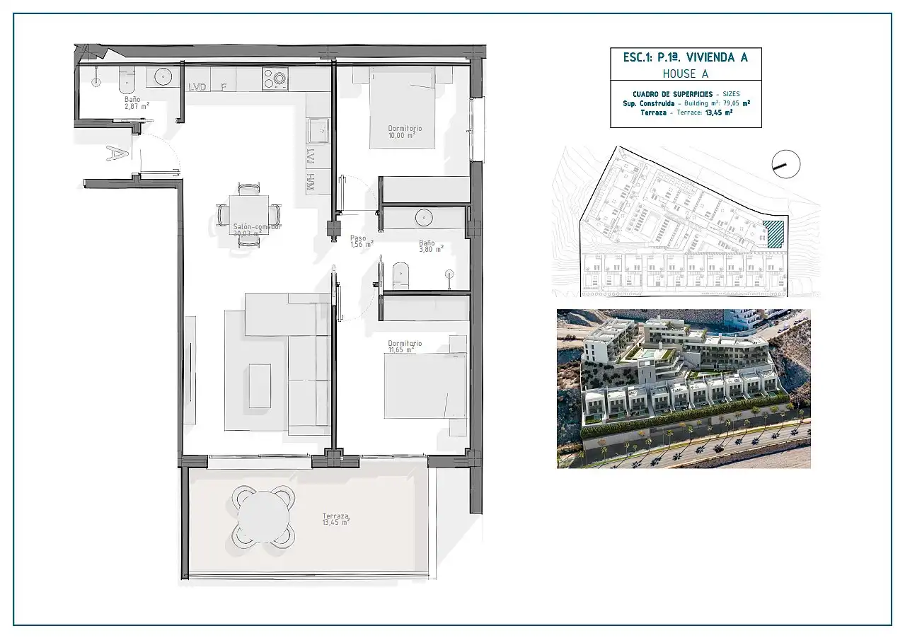Apartament amb terrassa en venda a El Hornillo, imagen 40