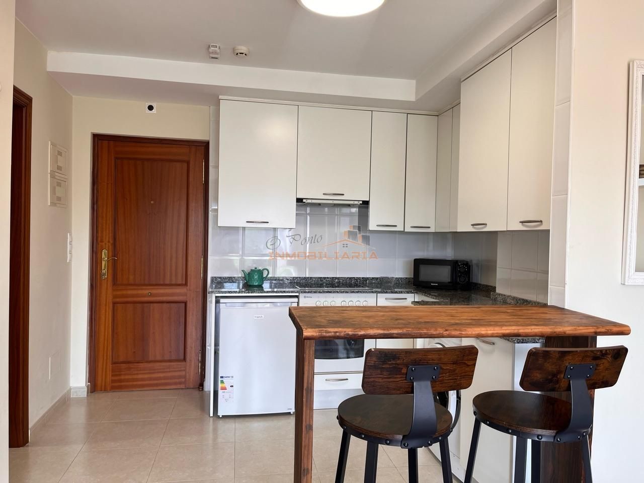 Kitchen of Flat to rent in Narón  with Heating, Storage room and Furnished