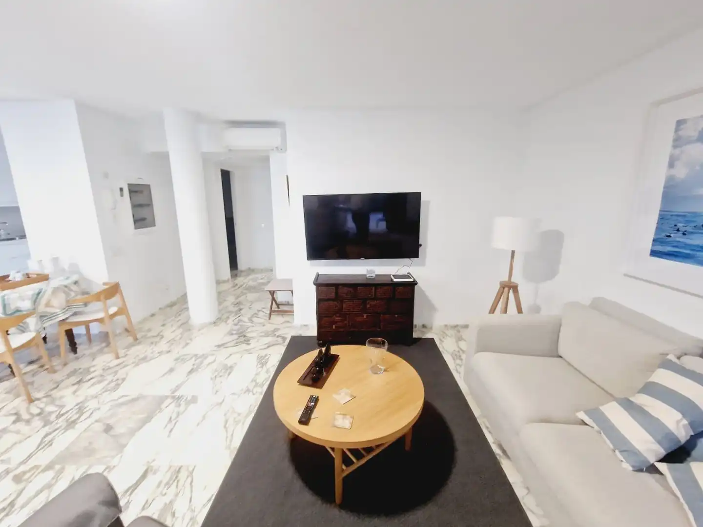 Wohnzimmer von Haus oder Chalet zur Miete in San Bartolomé de Tirajana mit Klimaanlage, Terrasse und Abstellraum