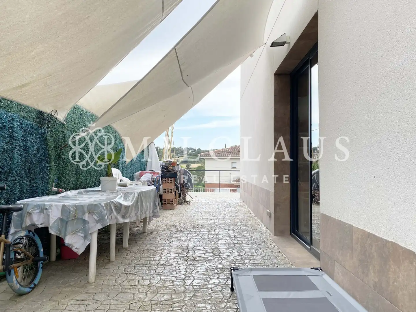 Terrasse von Haus oder Chalet zum Verkauf in Lliçà d'Amunt mit Klimaanlage, Heizung und Privatgarten