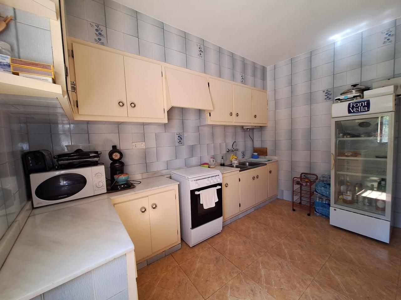Cuina de Casa o xalet en venda en Villajoyosa / La Vila Joiosa amb Aire condicionat, Jardí privat i Terrassa