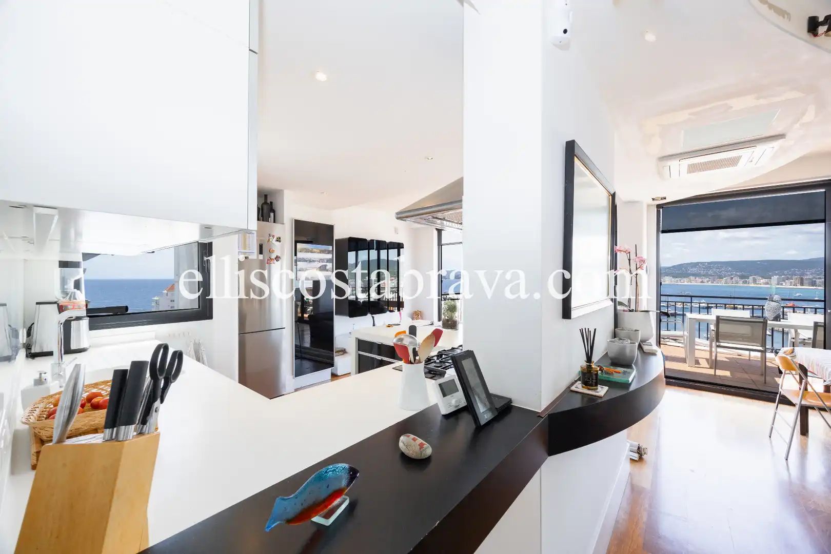Cocina de Ático en venta en Palamós con Aire acondicionado, Calefacción y Parquet