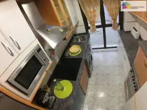 Küche von Wohnung zur Miete in León Capital  mit Heizung, Parkett und Terrasse