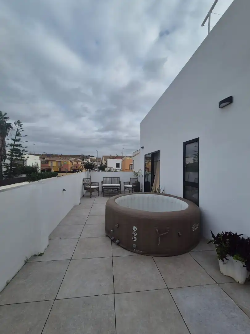 Terrassa de Casa o xalet en venda en Bormujos amb Jardí privat i Terrassa