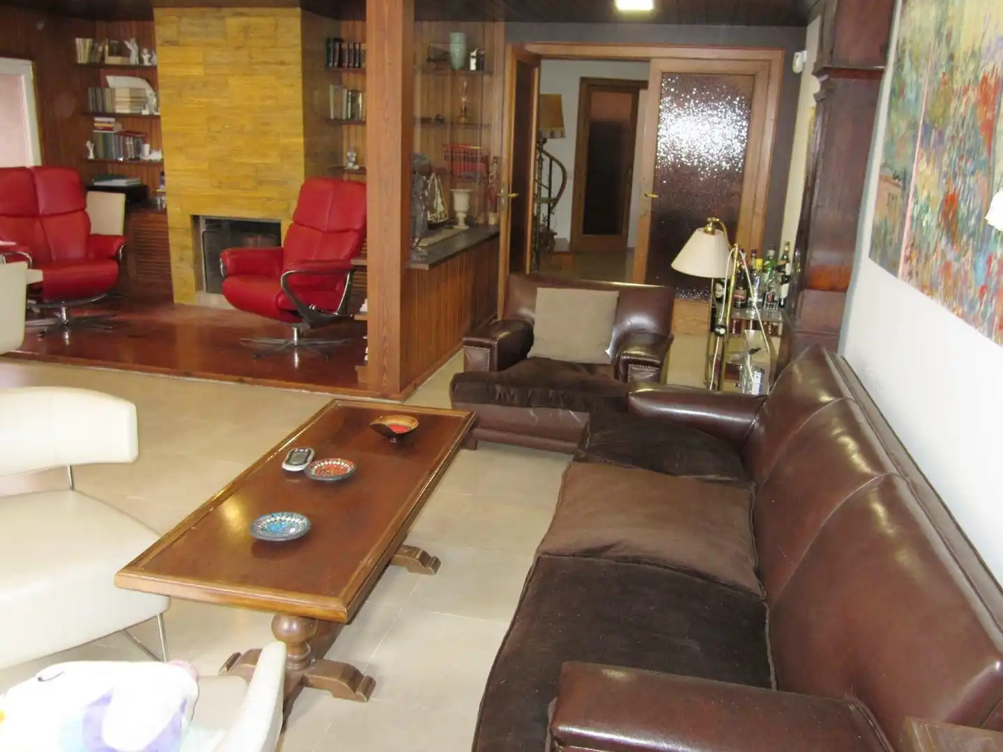 Sala de estar de Dúplex en venta en Sant Feliu de Guíxols con Calefacción, Jardín privado y Terraza