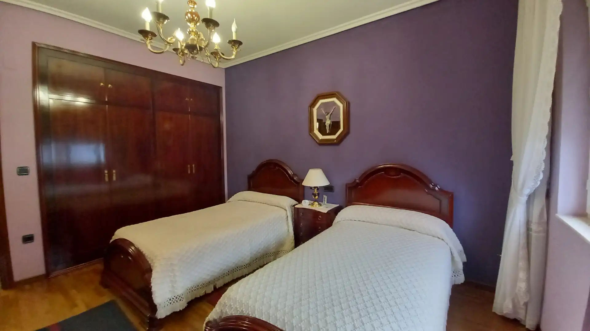 Bedroom of Houses for sale in Castrillón  with Heating, Private garden and Parquet flooring