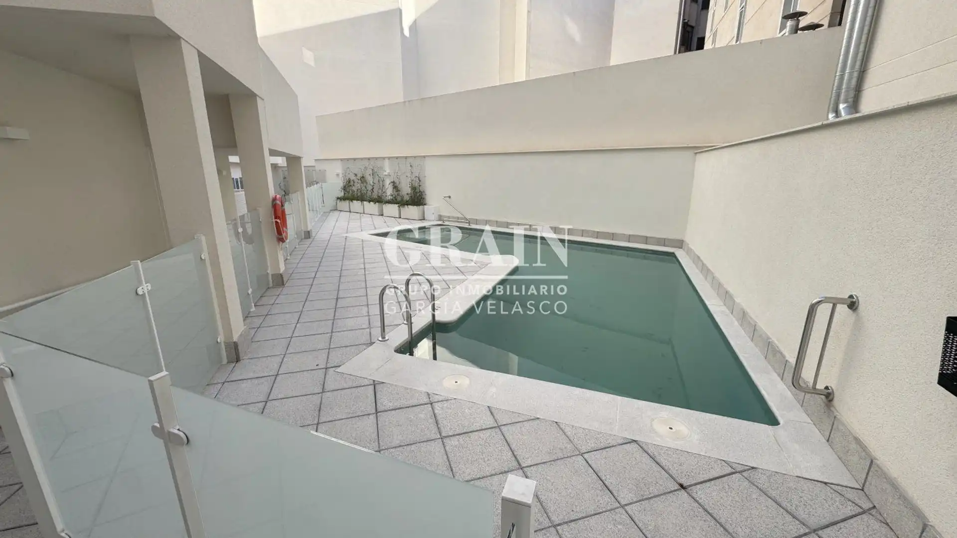 Swimming pool of Apartments for rent in  Albacete Capital  with Heating, Storage room and Swimming Pool