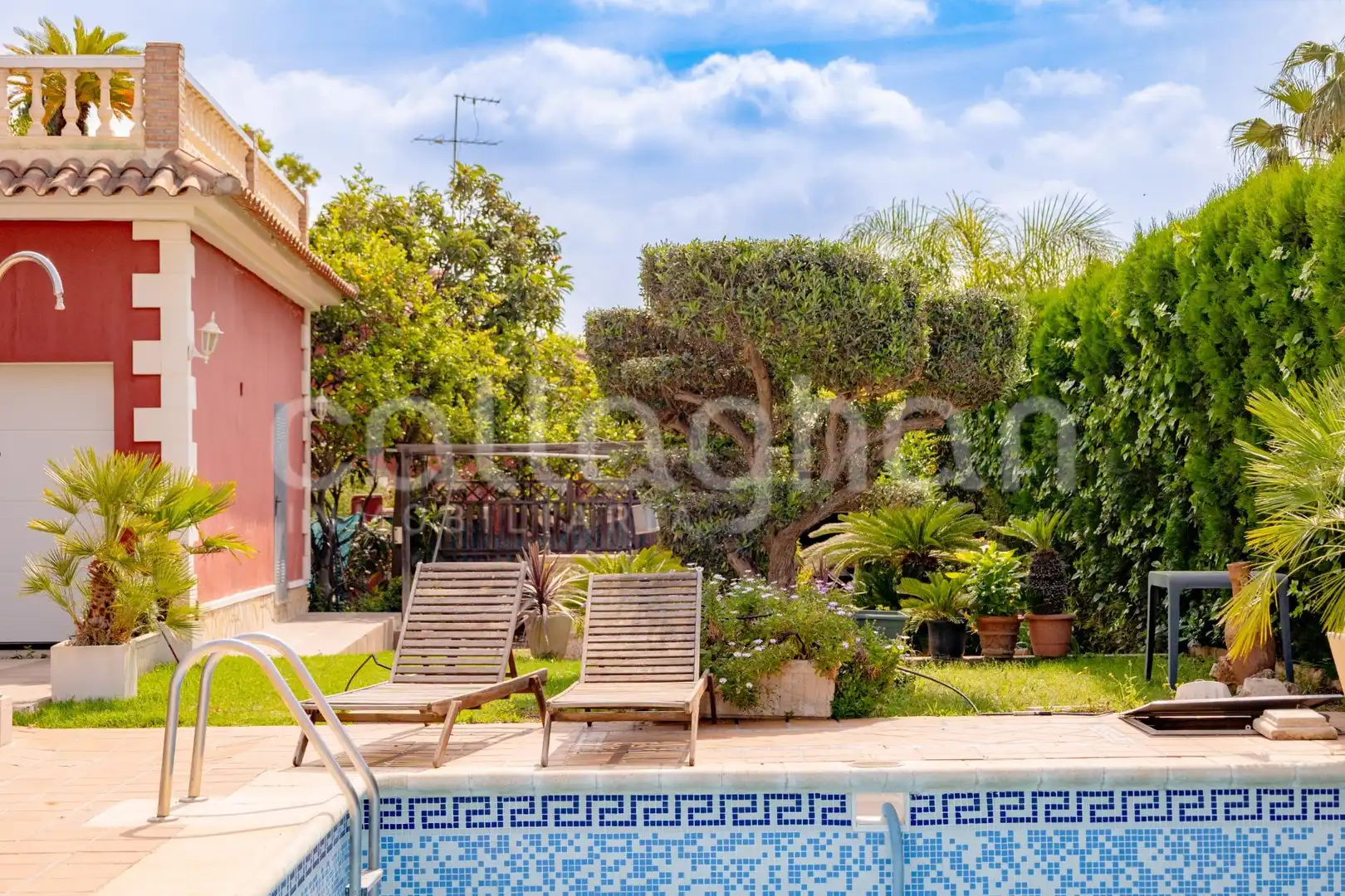 Jardí de Casa o xalet en venda en La Pobla de Vallbona amb Aire condicionat, Calefacció i Jardí privat