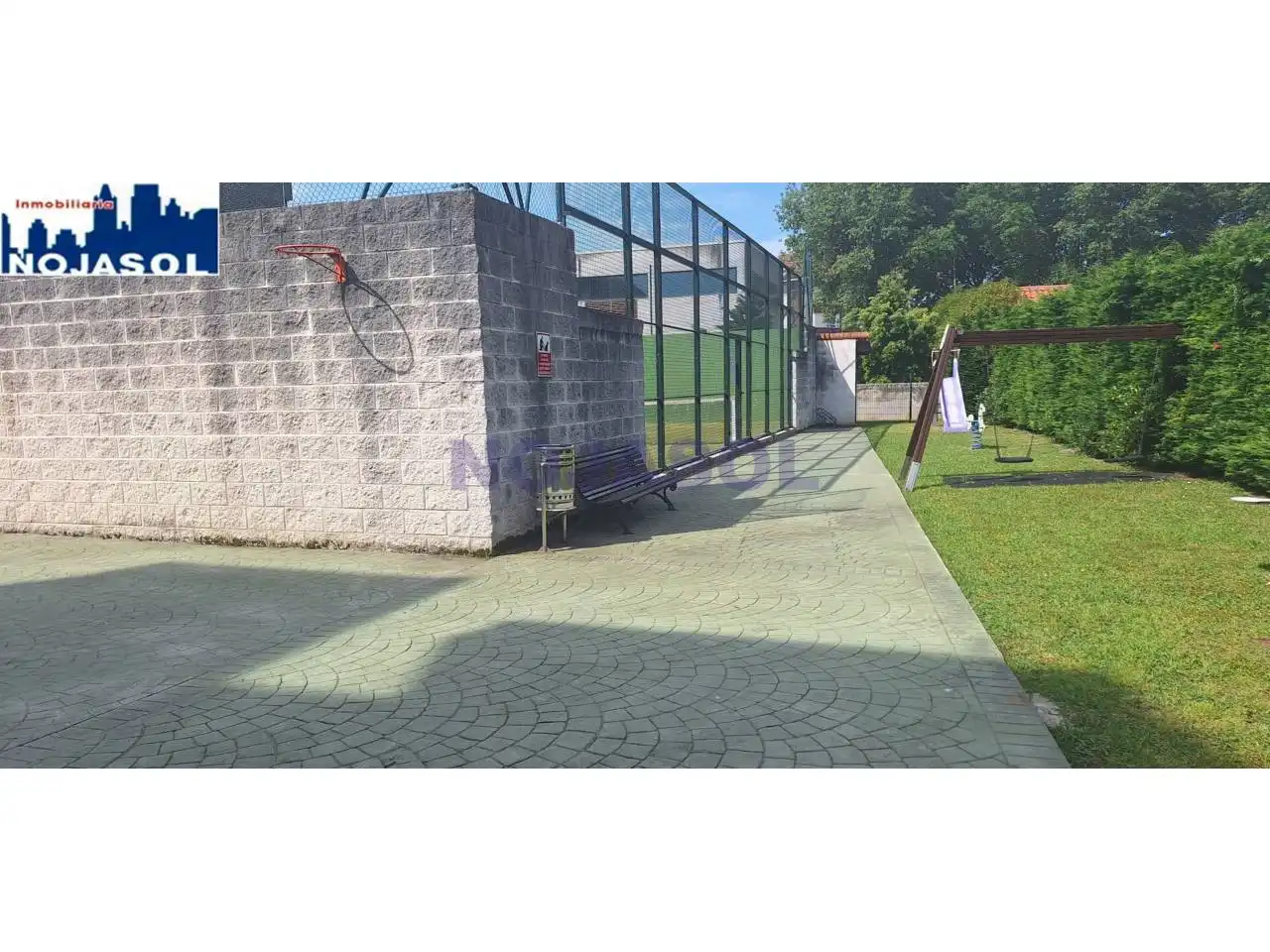 Terraza de Apartamento de alquiler en Noja con Calefacción, Terraza y Amueblado
