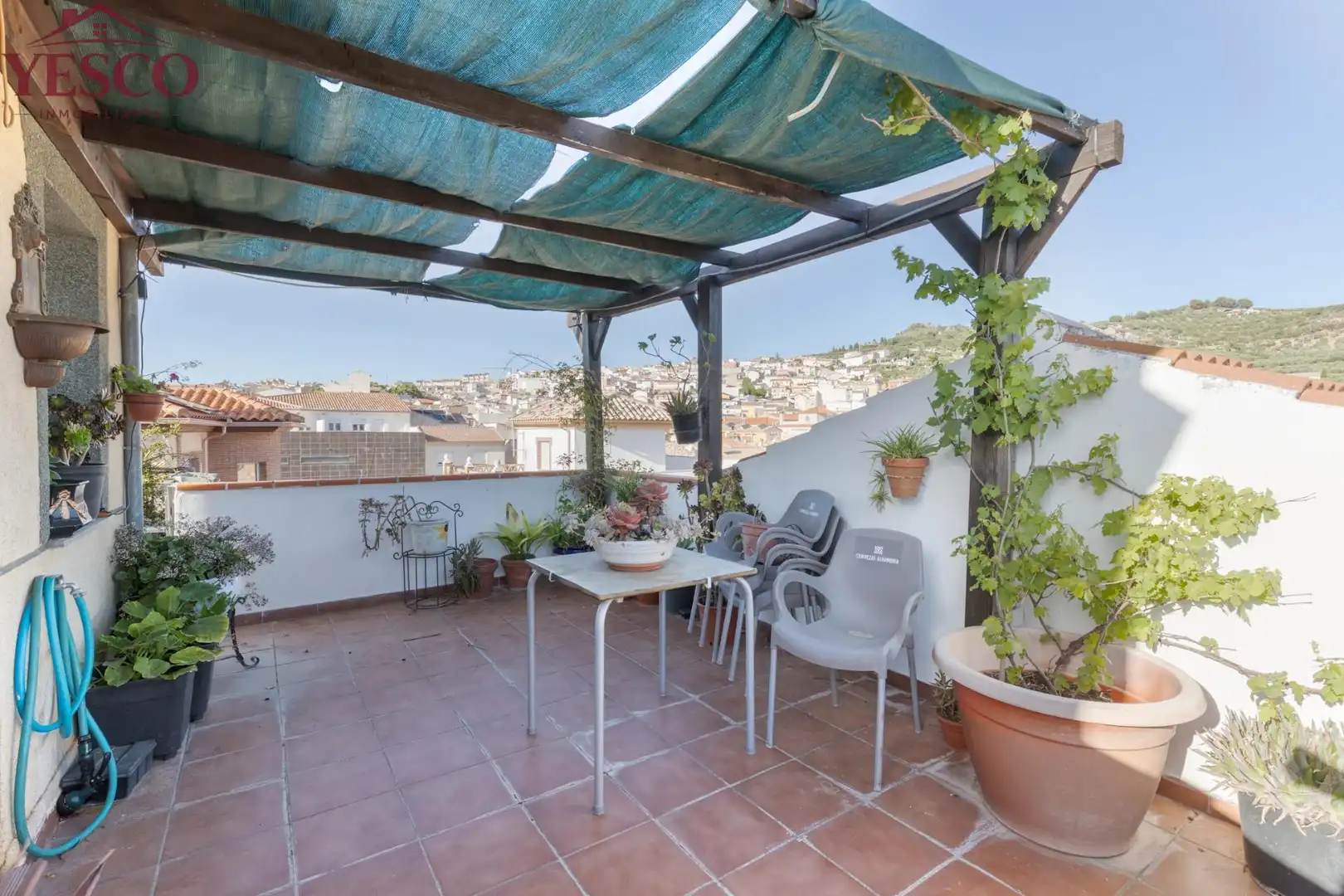 Terraza de Casa adosada en venta en Güevéjar con Calefacción, Terraza y Balcón