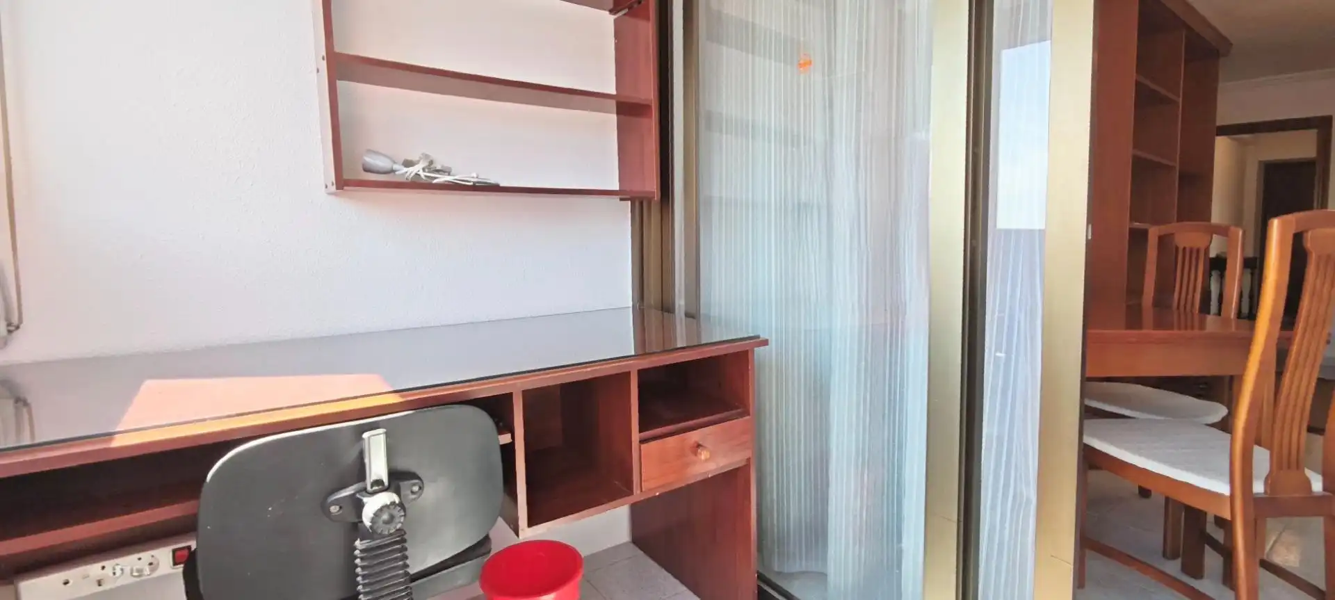 Balcony of Flat for rent in Madrid  with Air Conditioner, Heating and Furnished