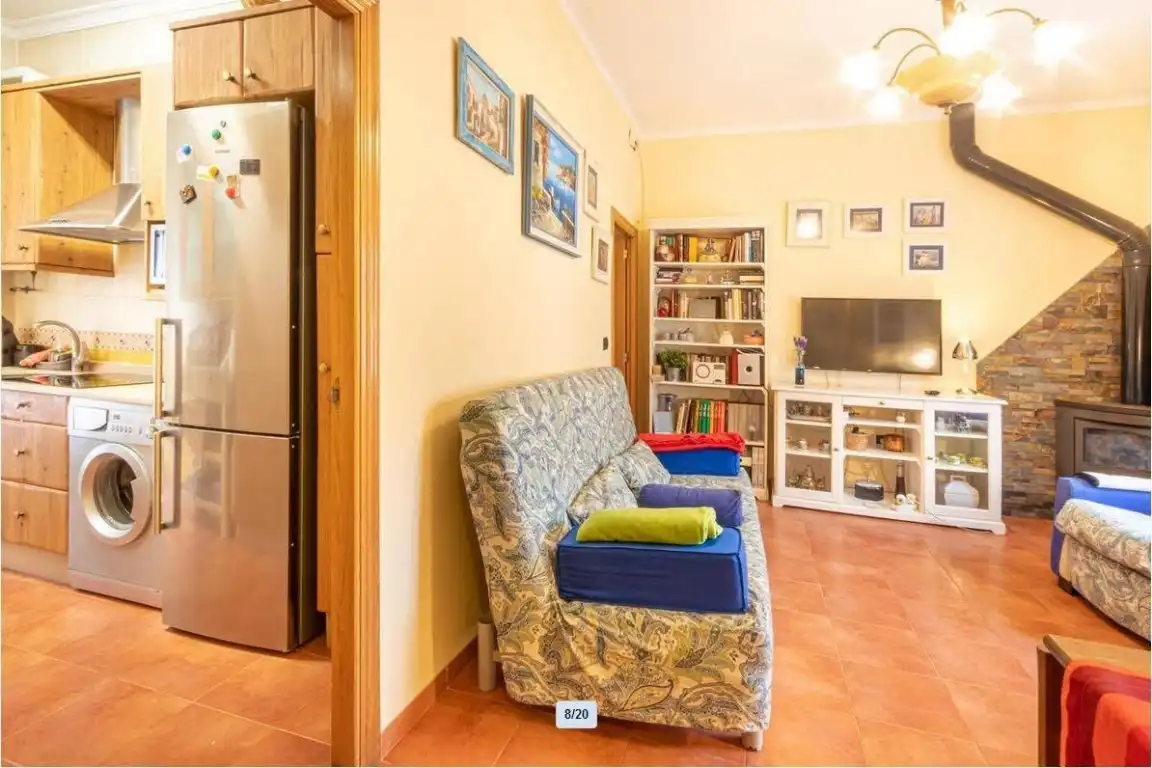 Sala de estar de Casa adosada en venta en Altea