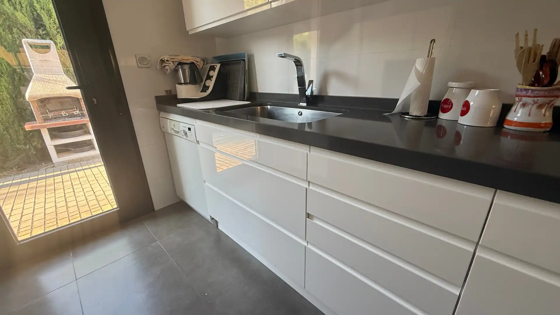 Küche von Haus oder Chalet zum Verkauf in Albacete mit Klimaanlage, Heizung und Privatgarten