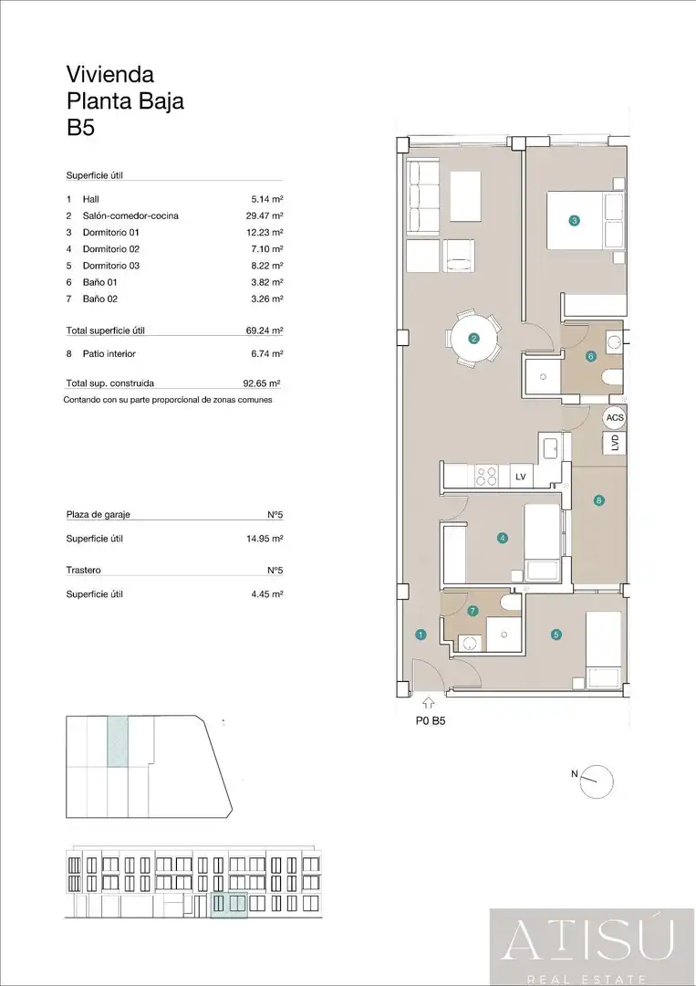 Appartement compact avec piscine à vendre à Jacarilla, imagen 31