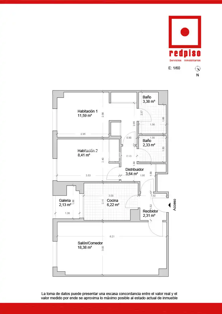 Flat for sale in Madrid  with Heating, Private garden and Parquet flooring
