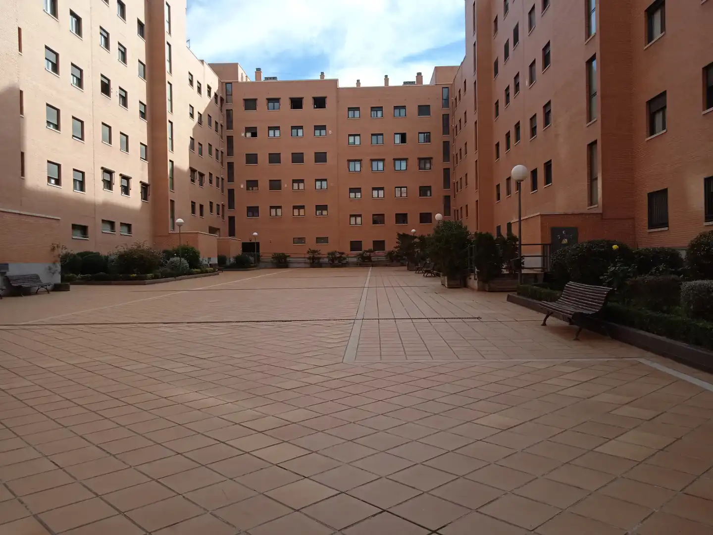 Exterior view of Attic for rent in Madrid  with Air Conditioner, Heating and Parquet flooring