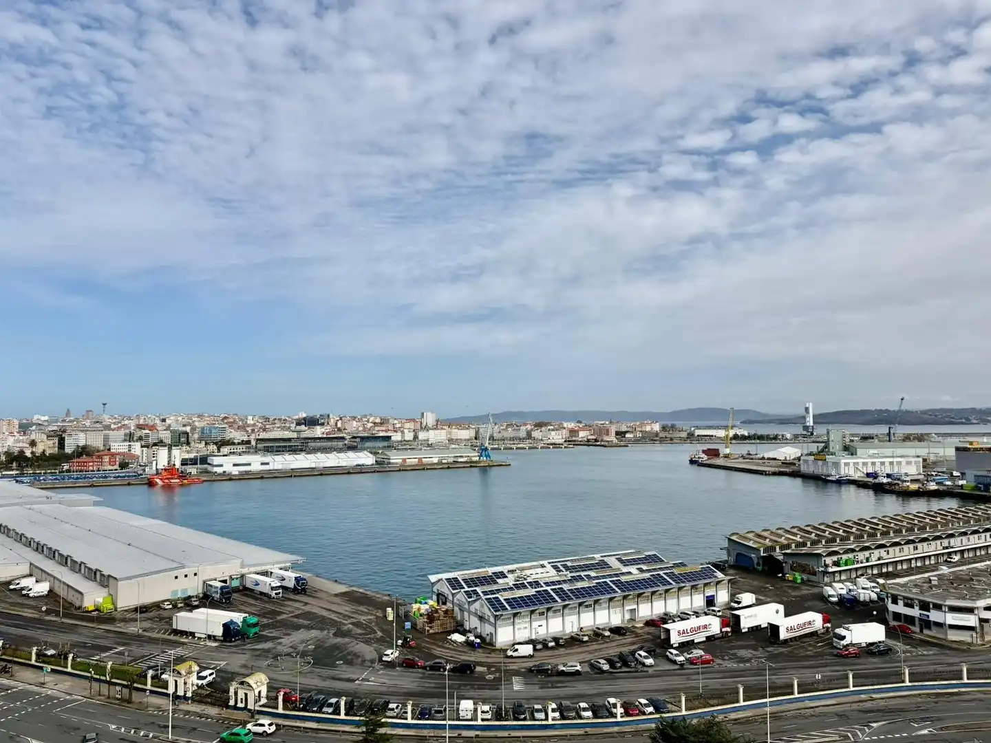 Exterior view of Flat for sale in A Coruña Capital   with Heating, Terrace and Storage room