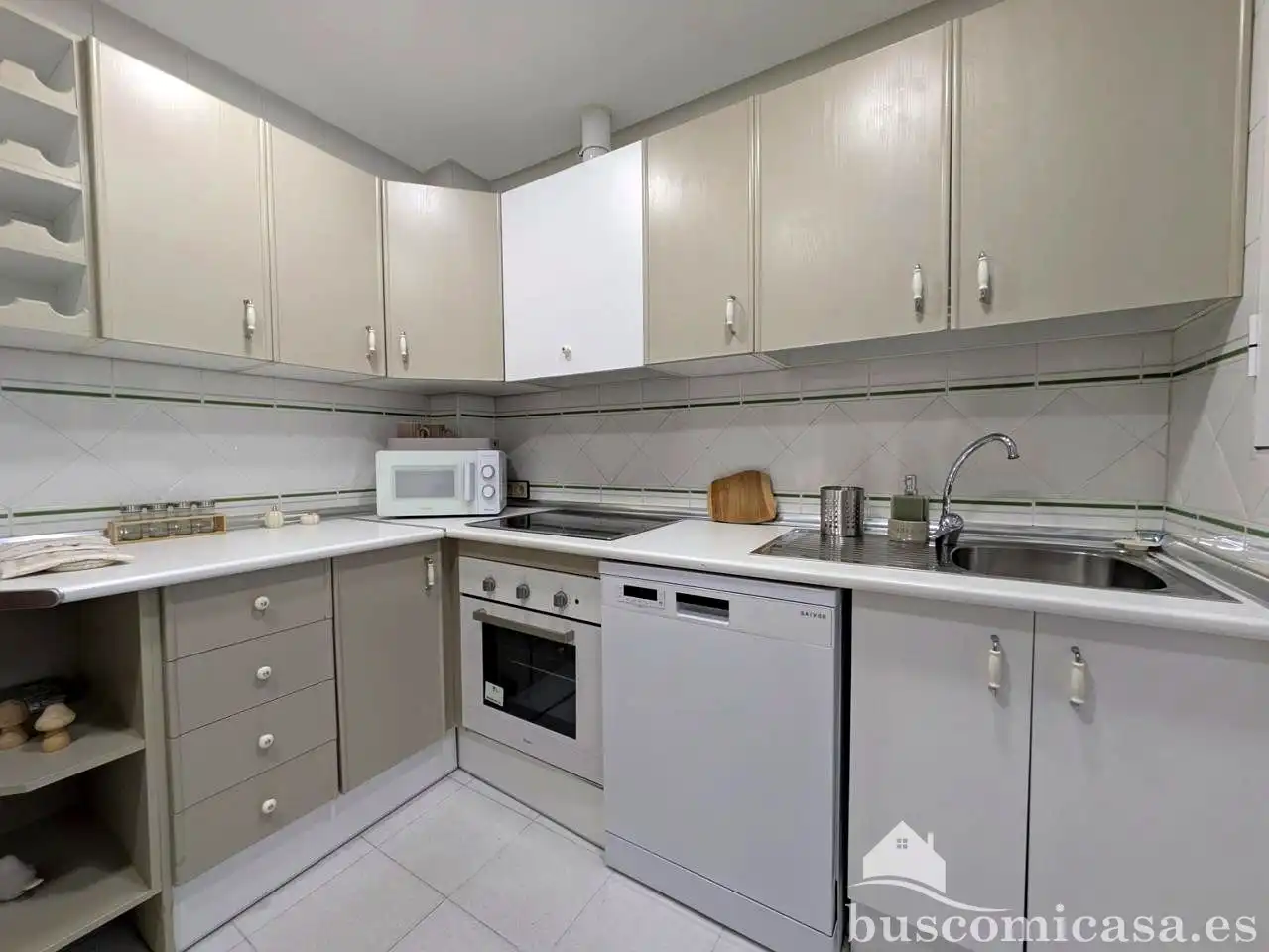 Cocina de Planta baja de alquiler en Linares con Aire acondicionado y Amueblado