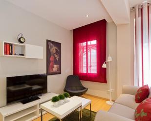 Living room of Apartment to rent in  Barcelona Capital  with Air Conditioner, Heating and Furnished