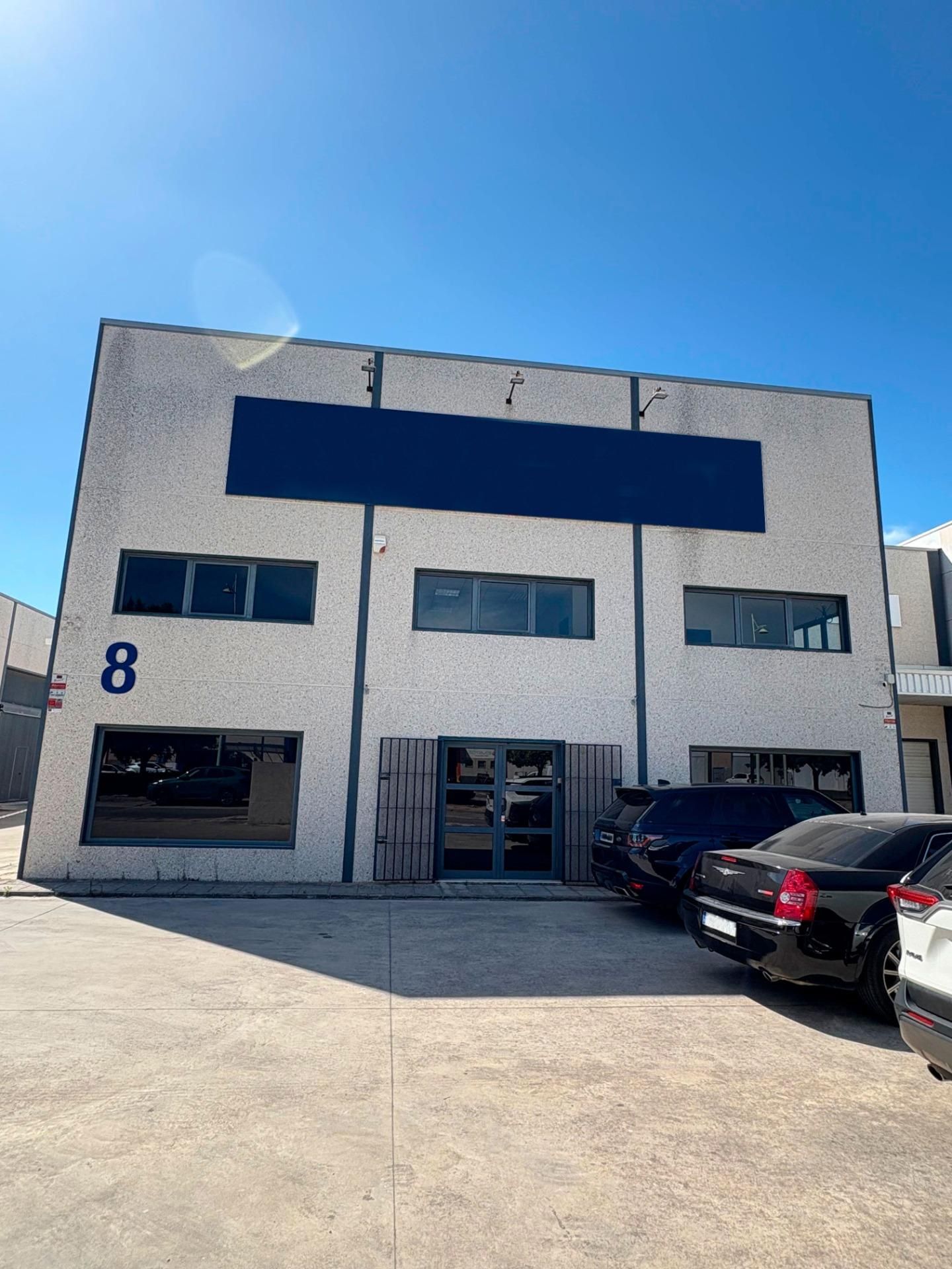 Vista exterior de Nau industrial de lloguer en El Puerto de Santa María