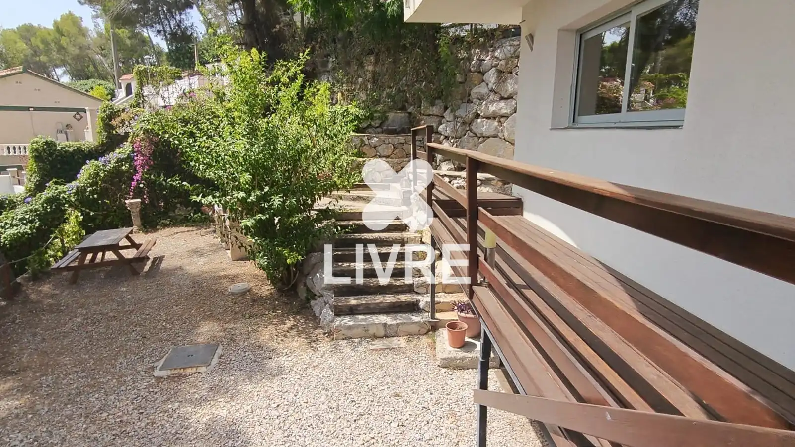 Jardín de Casa o chalet en venta en Cunit con Aire acondicionado, Calefacción y Piscina