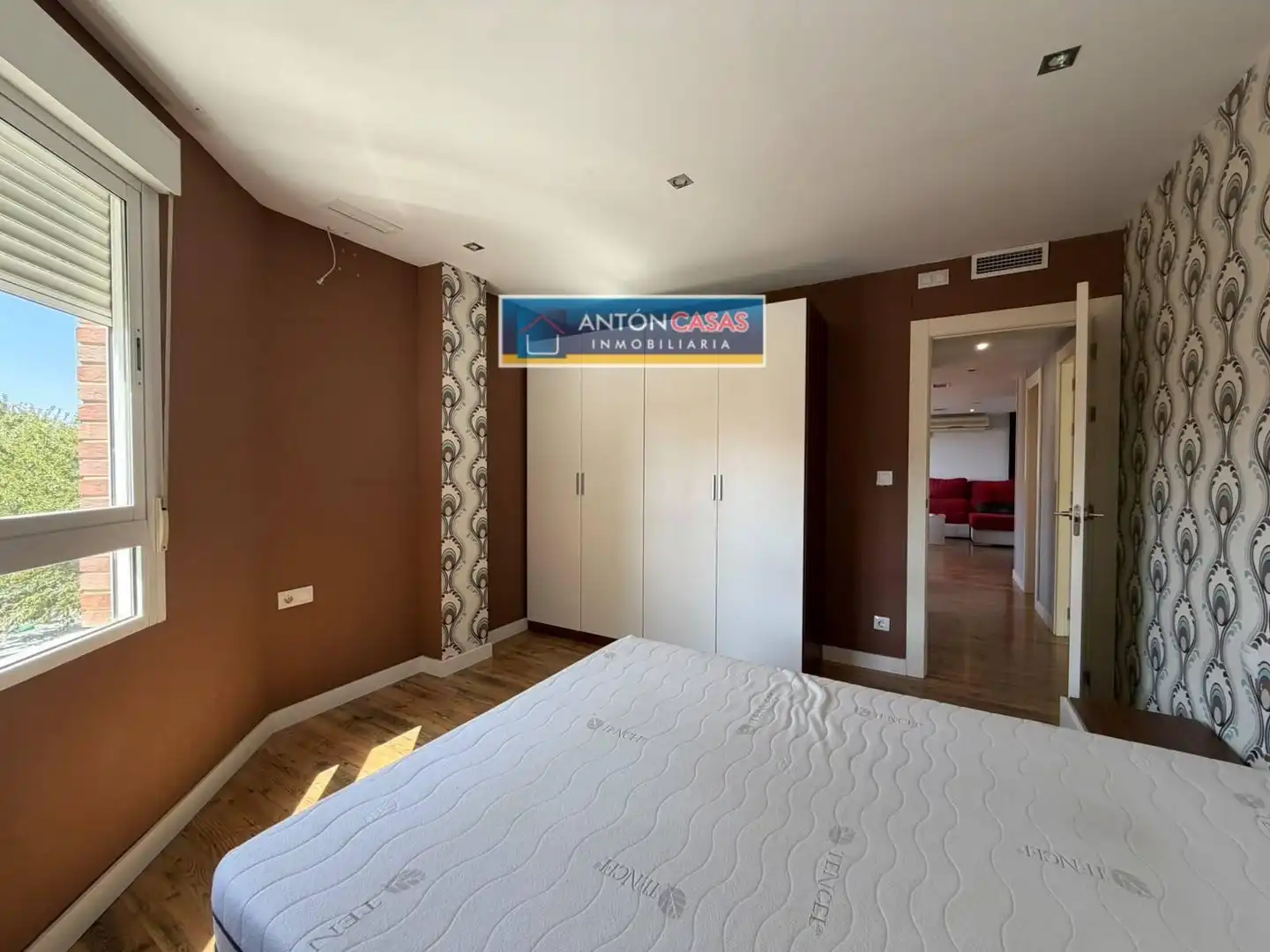 Bedroom of Flat for sale in Petrer  with Air Conditioner, Parquet flooring and Furnished