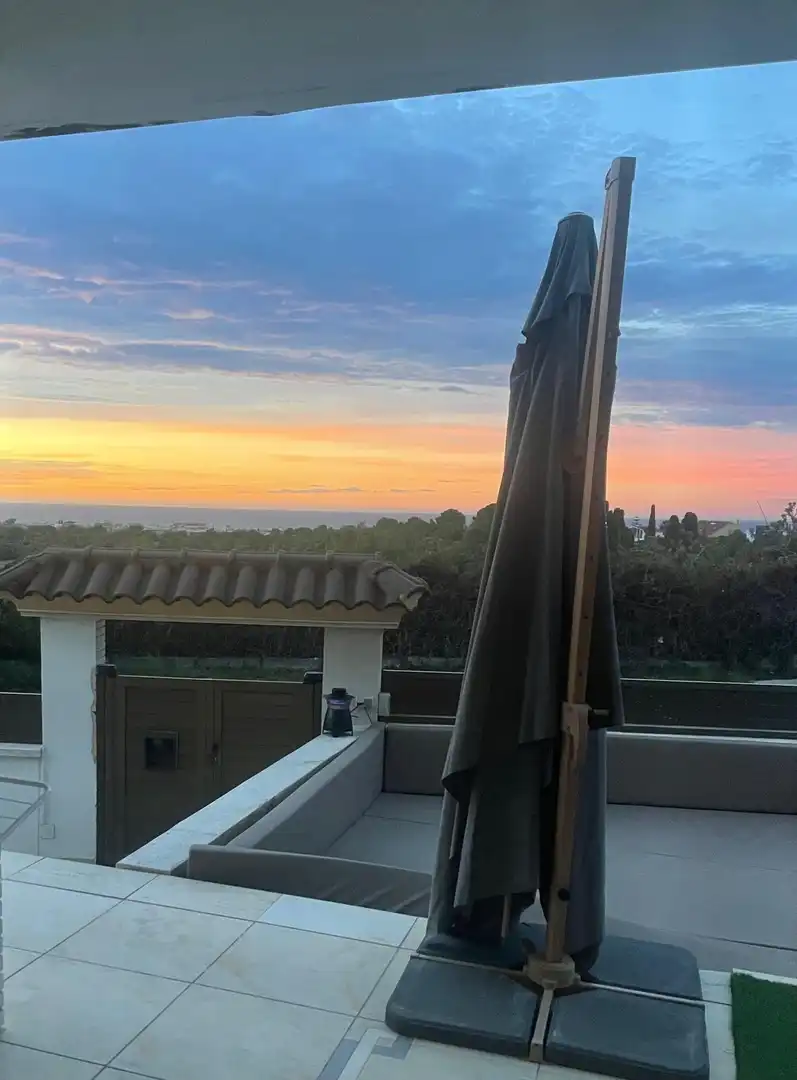Balcony of Houses for sale in Calafell  with Air Conditioner, Heating and Private garden