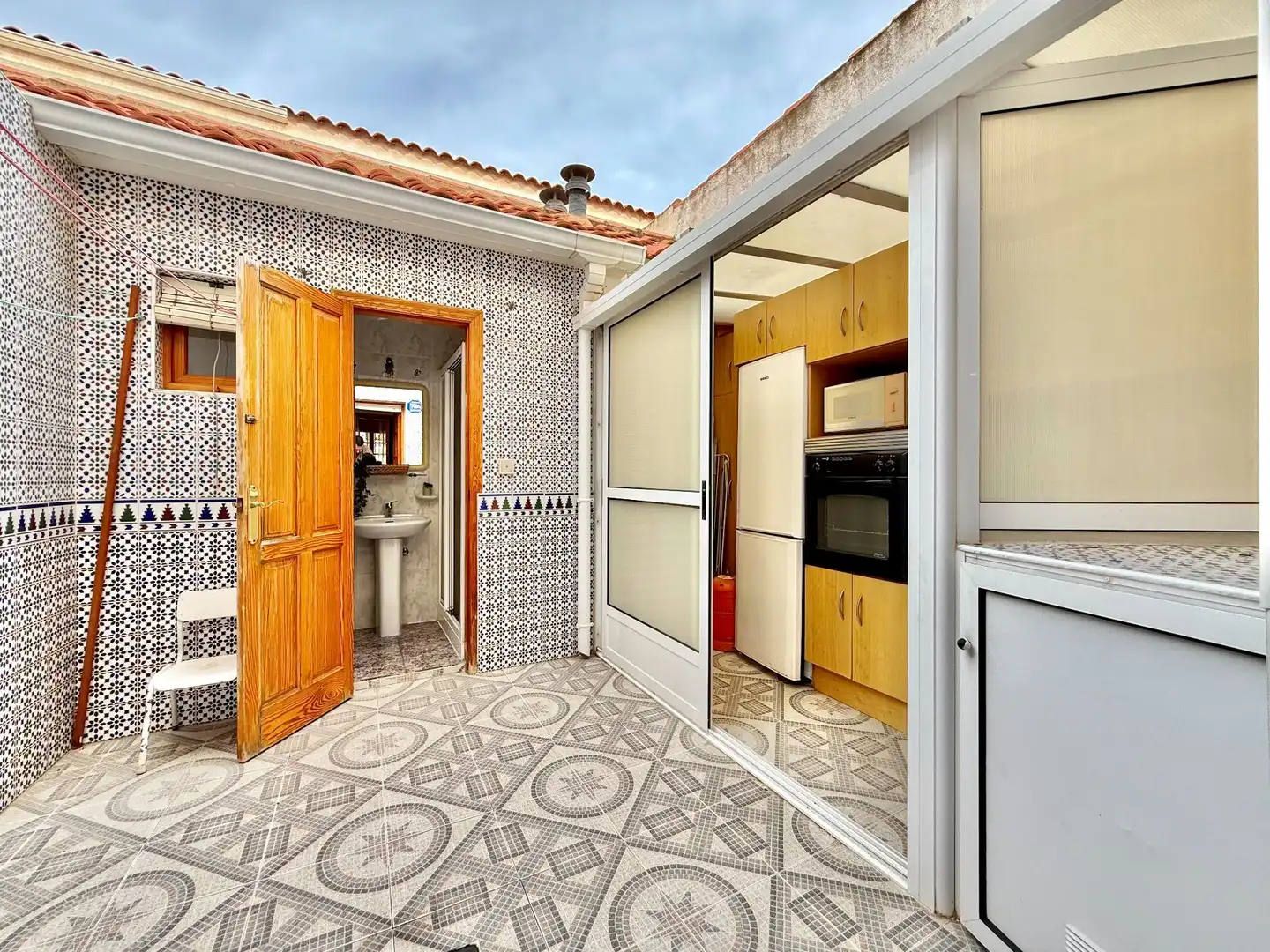 Cocina de Dúplex en venta en San Javier con Aire acondicionado, Jardín privado y Trastero