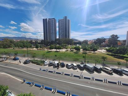 Exterior view of Flat for sale in Málaga Capital  with Air Conditioner and Terrace