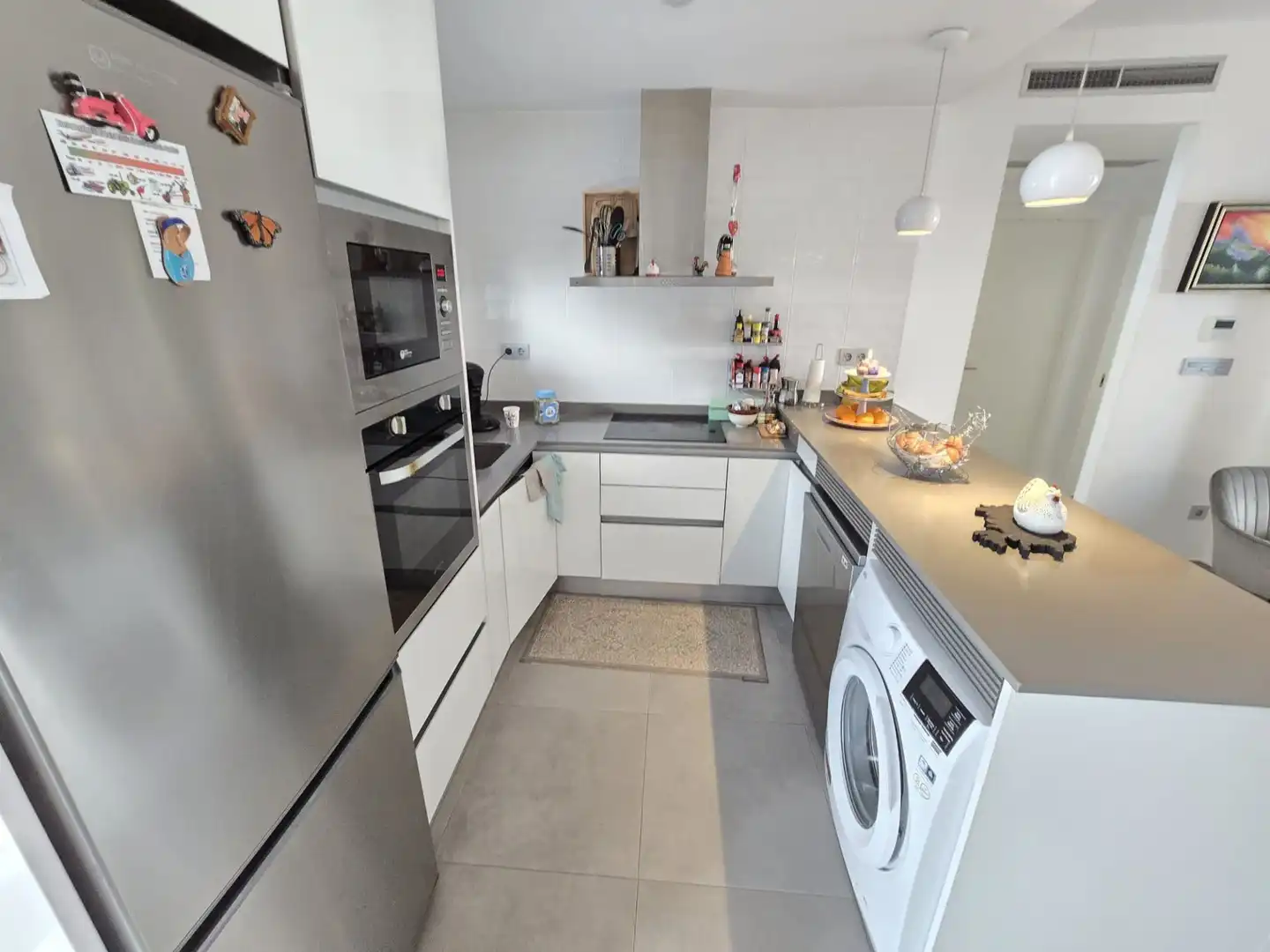 Cocina de Casa o chalet en venta en Pilar de la Horadada con Aire acondicionado, Calefacción y Terraza