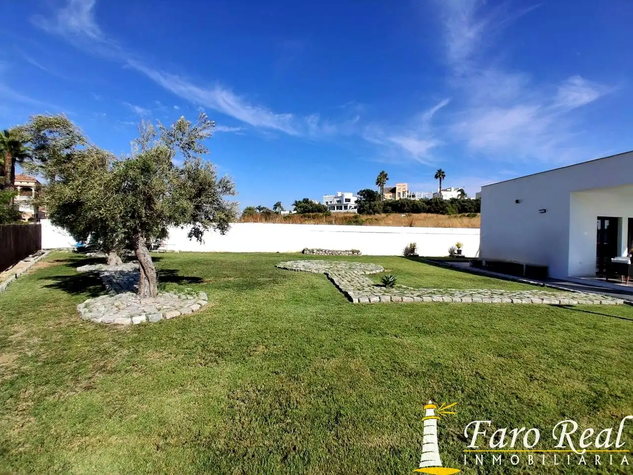 Garden of Houses for rent in Sanlúcar de Barrameda  with Air Conditioner, Private garden and Swimming Pool