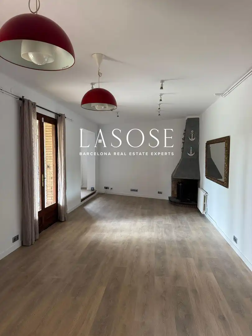 Living room of Houses for sale in Sitges  with Heating, Private garden and Parquet flooring