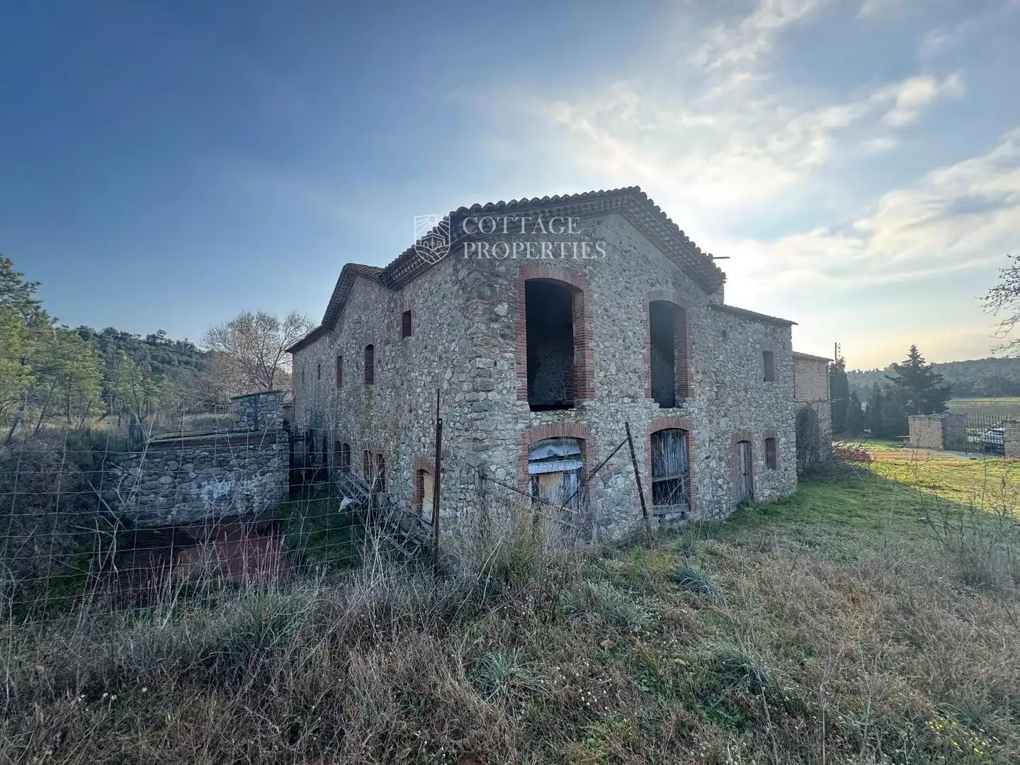 Vista exterior de Finca rústica en venta en Darnius