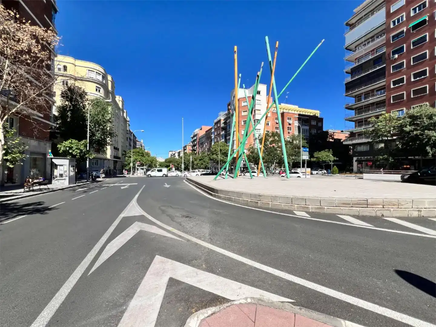 Außenansicht von Dachboden zur Miete in  Madrid Capital mit Klimaanlage
