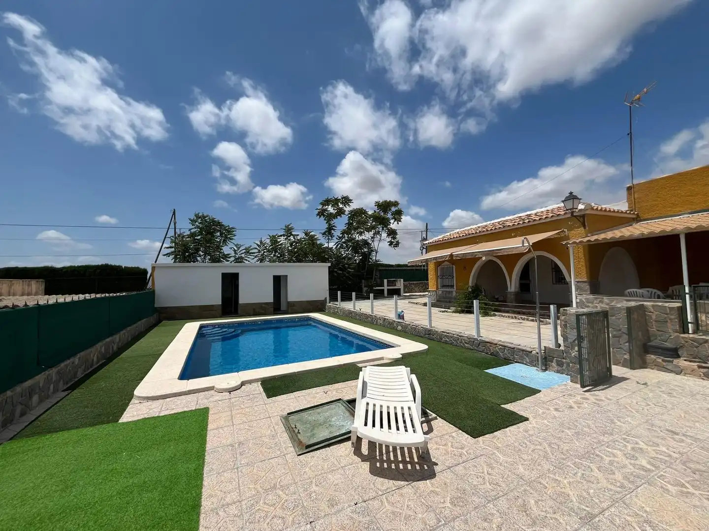 Piscina de Casa o chalet de alquiler en Albatera con Calefacción, Jardín privado y Terraza