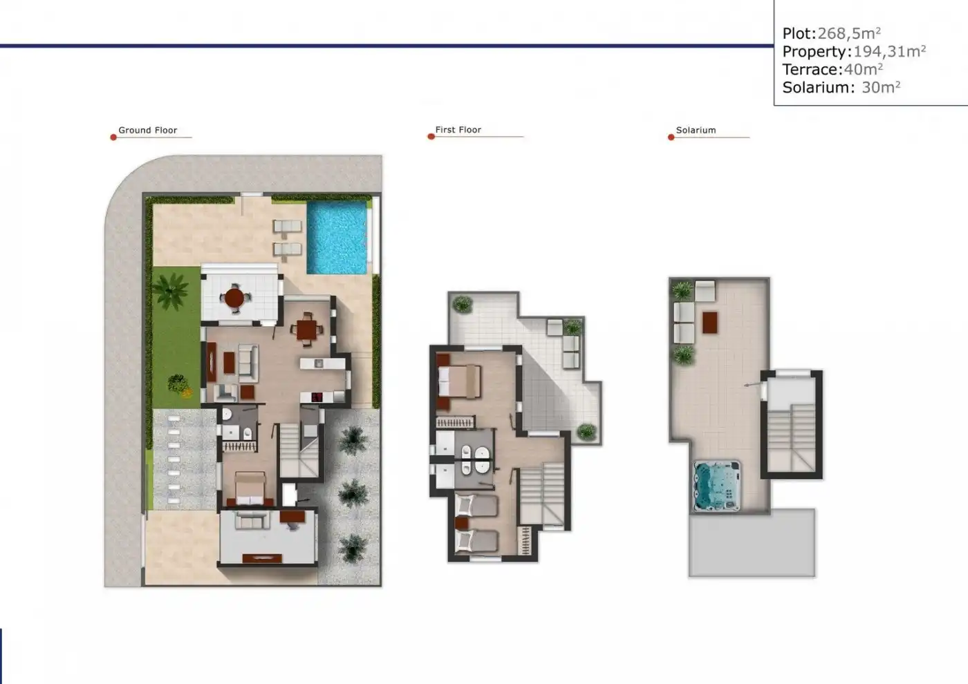 Villa mit Pool zum Verkauf in Centro, imagen 16