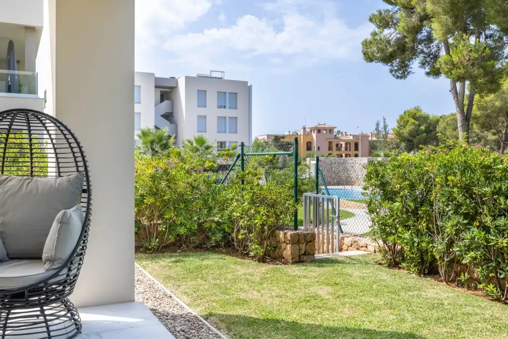 Jardí de Apartament en venda en Calvià amb Aire condicionat, Calefacció i Jardí privat